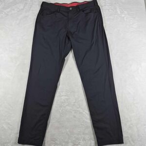 Redvanly Pull-On Trouser Pants Men's XL Black 32" Inseam Active Golf Comfort